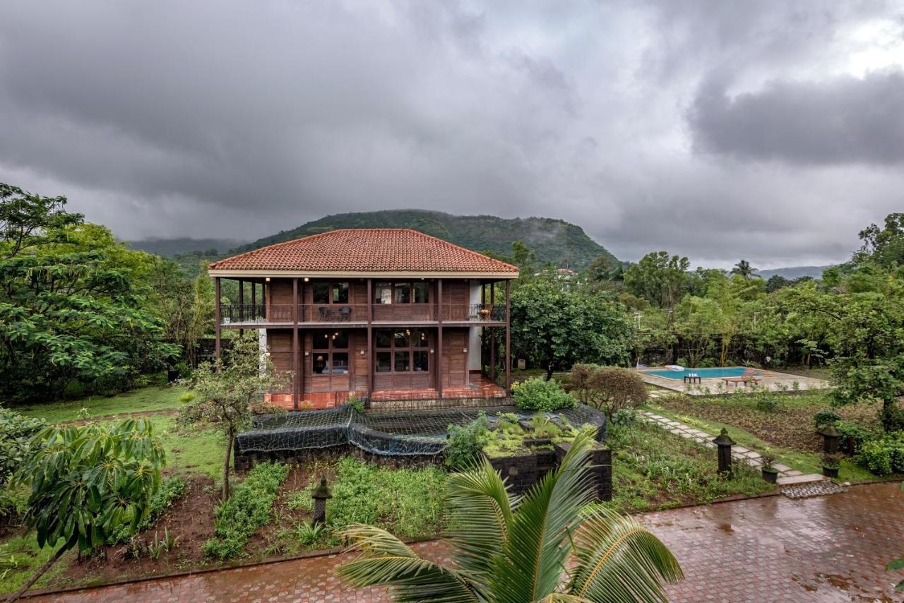 Saffronstays Boulevard Loghouse - A Wooden Chalet Amidst Nature Kārli エクステリア 写真