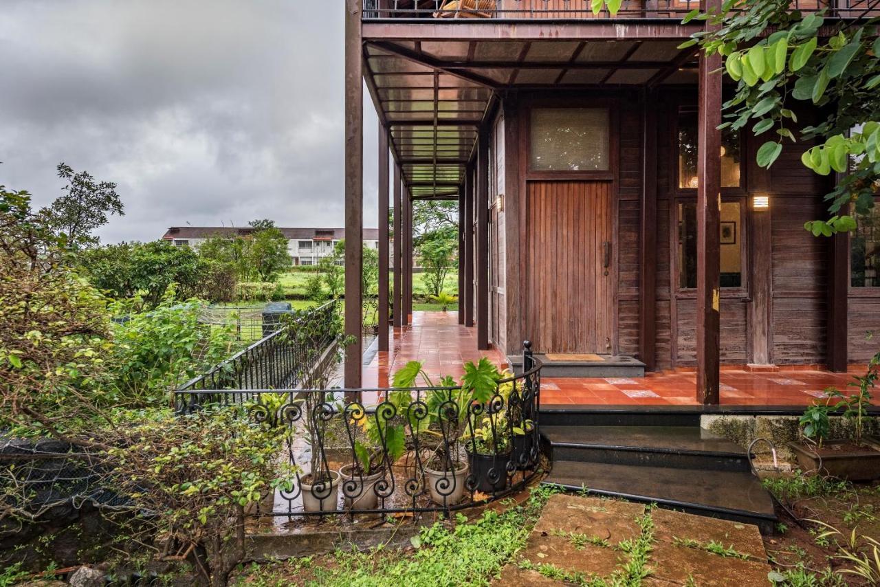 Saffronstays Boulevard Loghouse - A Wooden Chalet Amidst Nature Kārli エクステリア 写真