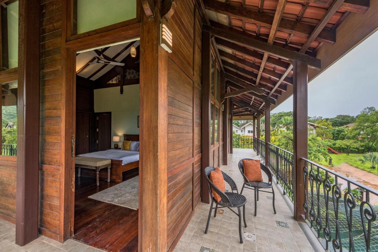 Saffronstays Boulevard Loghouse - A Wooden Chalet Amidst Nature Kārli エクステリア 写真